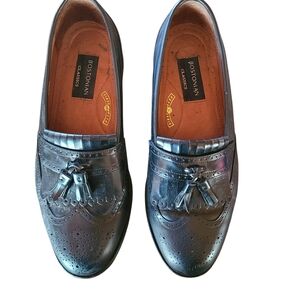 Bostonian Classic Black Leather Men's Loafers 8.5
